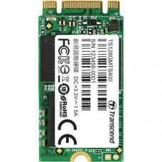 Transcend MTS400 128 GB Solid State Drive - M.2 Internal - SATA (SATA/600) - 560 MB/s Maximum Read Transfer Rate - 3 Year Warranty-RoHS Compliance TS128GMTS400