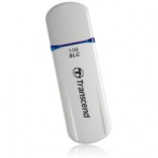 Transcend 1GB JetFlash 170 USB 2.0 Flash Drive - 1 GB - USB 2.0 - 16 MB/s Read Speed - 12 MB/s Write Speed - Pearl White TS1GJF170