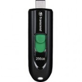 Transcend JetFlash 790C 256GB USB 3.2 (Gen 1) Type C Flash Drive - 256 GB - USB 3.2 (Gen 1) Type C - Black TS256GJF790C