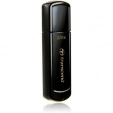 Transcend 32GB JetFlash 350 USB 2.0 Flash Drive - 32 GB - USB 2.0 - 15 MB/s Read Speed - 11 MB/s Write Speed - Black TS32GJF350