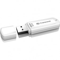 Transcend 32GB JetFlash 370 USB 2.0 Flash Drive - 32 GB - USB 2.0 - White - Lifetime Warranty TS32GJF370