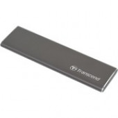 Transcend ESD250C 480 GB Solid State Drive - SATA - External - Portable - USB 3.1 Type C - Space Gray TS480GESD250C