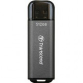 Transcend JetFlash 920 512GB USB 3.2 (Gen 1) Type-A Flash Drive - 512 GB - USB 3.2 (Gen 1) Type A - 420 MB/s Read Speed - 400 MB/s Write Speed - Space Gray - 5 Year Warranty TS512GJF920