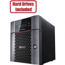 Buffalo TeraStation 5410DN Desktop 32 TB NAS Hard Drives Included - Annapurna Labs Alpine AL-314 Quad-core (4 Core) 1.70 GHz - 4 x HDD Supported - 4 x HDD Installed - 32 TB Installed HDD Capacity - 4 GB RAM DDR3 SDRAM - Serial ATA/600 Controller - RAID Su