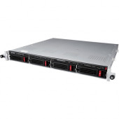 Buffalo TeraStation TS6400RN 32TB Rackmount NAS Hard Drives Included - Intel Atom C3538 Quad-core (4 Core) 2.10 GHz - 4 x HDD Supported - 4 x HDD Installed - 32 TB Installed HDD Capacity - 8 GB RAM DDR4 SDRAM - Serial ATA/600 Controller - RAID Supported 0