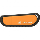 Transcend 8GB JetFlash V70 USB 2.0 Flash Drive - 8 GB - USB 2.0 - Orange TS8GJFV70