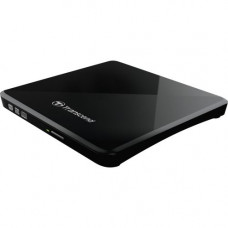 Transcend DVD-Writer - DVD-RAM/&#177;R/&#177;RW Support - 24x CD Read/24x CD Write/24x CD Rewrite - 8x DVD Read/8x DVD Write/8x DVD Rewrite - Double-layer Media Supported - USB 2.0 - Slimline TS8XDVDS-K