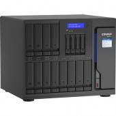 QNAP TVS-H1688X-W1250-32G SAN/NAS Storage System - Intel Xeon W-1250 Hexa-core (6 Core) 3.30 GHz - 12 x HDD Supported - 0 x HDD Installed - 16 x SSD Supported - 0 x SSD Installed - 32 GB RAM DDR4 SDRAM - Serial ATA/600 Controller - RAID Supported 0, 1, 5,