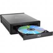 Kanguru U3-BDRW-16X Blu-ray Writer - Black - TAA Compliant - BD-R/RE Support - 48x CD Read/48x CD Write/24x CD Rewrite - 12x BD Read/16x BD Write/2x BD Rewrite - 16x DVD Read/16x DVD Write/8x DVD Rewrite - Quad-layer Media Supported - USB 3.1 (Gen 1) U3-B