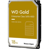 Western Digital WD Gold WD181KRYZ 18 TB Hard Drive - 3.5" Internal - SATA (SATA/600) - Server, Storage System Device Supported - 7200rpm WD181KRYZ-20PK