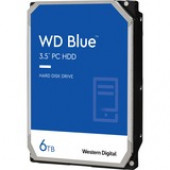 Western Digital WD Blue WD60EZAZ 6 TB Hard Drive - SATA (SATA/600) - 3.5" Drive - Internal - 5400rpm - 256 MB Buffer - 20 Pack WD60EZAZ-20PK