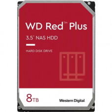 Western Digital WD Red Plus WD80EFZZ 8 TB Hard Drive - 3.5" Internal - SATA (SATA/600) - Conventional Magnetic Recording (CMR) Method - Storage System Device Supported - 5640rpm - 3 Year Warranty WD80EFZZ