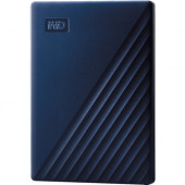 Western Digital WD My Passport for Mac WDBA2D0020BBL 2 TB Portable Hard Drive - 2.5" External - Midnight Blue - USB 3.2 - 256-bit Encryption Standard WDBA2D0020BBL-WESN