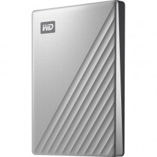 Western Digital WD My Passport Ultra WDBKYJ0020BSL 2 TB Portable Hard Drive - External - Silver - USB 3.0 - 256-bit Encryption Standard - 3 Year Warranty WDBKYJ0020BSL-WESN