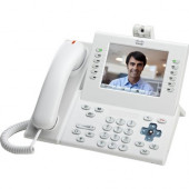 Cisco Unified IP Phone 9971 Standard - IP video phone - IEEE 802.11b/g/a (Wi-Fi) - SIP, RTCP, SRTP - multiline - charcoal gray - refurbished CP-9971-C-CAMK9-RF