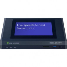 Epiphan Systems LiveScrypt ESP1556 Video Conference Equipment - NTSC/PAL - 60 fps - 1 x Network (RJ-45) - 2 x HDMI InAudio Line In - USB - Gigabit Ethernet - Desktop ESP1556