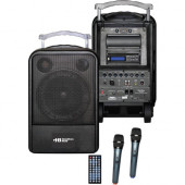 Hamilton Buhl PA SYST.DVD/CD/MP3 BT w/WIRELESS MICS VENU100A