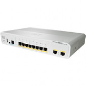 Cisco Catalyst 2960C Switch 8 FE - 8 Ports - Manageable - 2 x Expansion Slots - 10/100Base-TX, 10/100/1000Base-T - Uplink Port - 8, 2, 2 x Network, Uplink, Expansion Slot - Shared SFP Slot - 2 x SFP Slots - 2 Layer Supported - DesktopLifetime Limited Warr