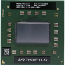 AMD Turion 64 X2 Tl-60 2.0ghz 1mb L2 Cache 800mhz Hts Socket S1g1(638 Pin) 35w Notebook Processor TMDTL60HAX5DM