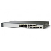 CISCO Catalyst 3750v2-24ts Layer 3 Switch 2 X Sfp (mini-gbic) 24 X 10/100base-tx Lan Standard Image WS-C3750V2-24TS-S