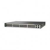 CISCO Catalyst 3750v2 48port 10/100 Poe + 4 Sfp Standard Image WS-C3750V2-48PS-S