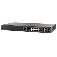 CISCO 24p Gigabit 4port 10g Stackable Managed Switch SG500X-24-K9