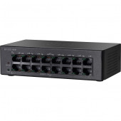 CISCO 16-port 10/100 Poe Desktop Switch SF110D-16HP