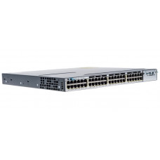 CISCO Catalyst 3750x-48pf-s Switch Managed 48 X 10/100/1000 (poe+) Rack-mountable Poe+ Ip Base WS-C3750X-48PF-S