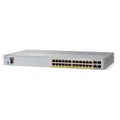 CISCO Catalyst 2960l-24ts-ll Managed Switch 24 Ethernet Ports And 4 Gigabit Sfp Uplink Ports WS-C2960L-24TS-LL