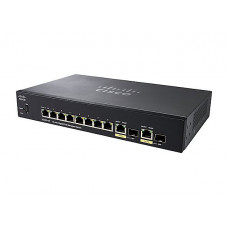 CISCO Small Business Sg350-10mp Managed L3 Switch 8 Poe+ Ethernet Ports & 2 Combo Gigabit Sfp Ports SG350-10MP-K9