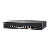 CISCO Small Business Sg350-10 Managed L3 Switch 8 Ethernet Ports & 2 Combo Gigabit Sfp Ports SG350-10-K9