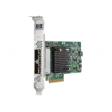 HP H221 Pcie 3.0 Sas Host Bus Adapter With Both Brackets 738191-001