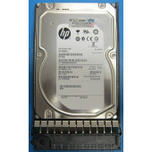 HPE 3tb Sas 6gbps 7200rpm Lff 3.5inch Dual Port Midline Hard Drive With Tray For Eva P6300 P6350 Storage 687045-001