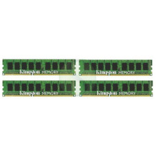 KINGSTON 16gb (4x4gb) 1333mhz Pc3-10600 Cl9 Single Rank Ecc Registered Ddr3 Sdram 240-pin Dimm Genuine Kingston Memory For Hp Proliant Servers KTH-PL313SK4/16G