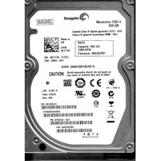 SEAGATE Momentus 500gb 7200 Rpm Sata-ii 16mb Buffer 2.5inch Form Factor Internal Hard Disk Drive ST9500420ASG