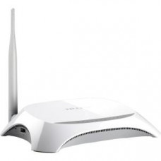 TP-LINK Wireless N150 3g/4g Router, 2.4ghz 150mbps, Compatible With Umts/hspa/evdo Usb Modem, 1x 5dbi Antennas 1xusb 1xwan 4xlan TL-MR3220