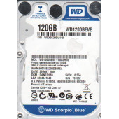 WESTERN DIGITAL Scorpio Blue 120gb 5400rpm Eide 44pin 8mb Buffer 2.5inch Notebook Drive WD1200BEVE