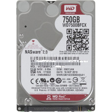 WESTERN DIGITAL Wd Red 750gb 5400rpm (intelllipower) Sata-6gbps 16mb Buffer 2.5inch Internal Nas Hard Disk Drive WD7500BFCX